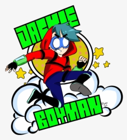 Here To Save The Day- Jackieboy Man - Cartoon, HD Png Download, Free Download
