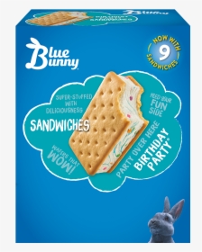 Birthday Party® Sandwiches - Blue Bunny Ice Cream Mini Chocolate Cones, HD Png Download, Free Download
