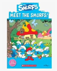 Scholastic Popcorn Smurfs, HD Png Download, Free Download