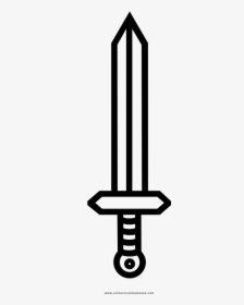 Thumb Image - Sword Coloring Page Png, Transparent Png, Free Download