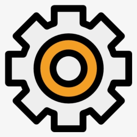 Single Gear Icon, HD Png Download, Free Download