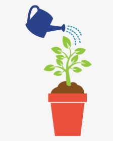 Service Grow Icon Lrg - Flowerpot, HD Png Download, Free Download