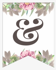 Symbol & Free Printable Floral Banner Flag - Inmobiliaria Etxe And Co, HD Png Download, Free Download