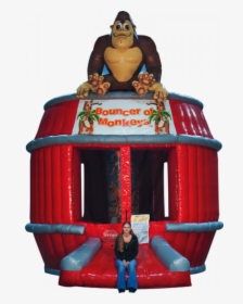 Bouncer Of Monkeys - Barrel Of Monkeys Bounce House, HD Png Download, Free Download