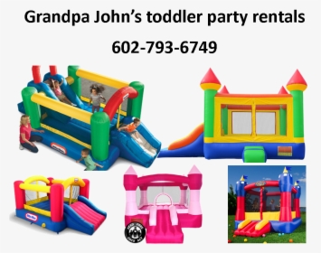 Phoenix Az Inflatable Toddler Bounce House Rentals - ส ไล เด อ ร์ บ้าน ลม Little Tikes, HD Png Download, Free Download