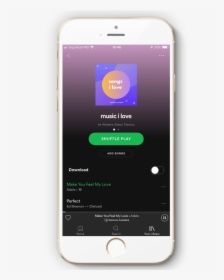 Spotify Playlist Cover Image On Iphone - Spotify Playlist Cover Love, HD Png Download, Free Download
