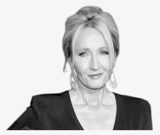 Thumb Image - Jk Rowling Black And White, HD Png Download, Free Download