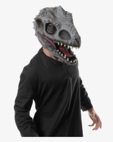 Dinosaur Overhead Latex Mask - Indominus Rex Jurassic World Dinosaur Mask, HD Png Download, Free Download