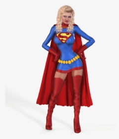Supergirl Superwoman Costume Adventure Comics - Superwoman Png, Transparent Png, Free Download