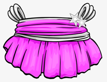 Club Penguin Rewritten Wiki - Club Penguin Pink Dress, HD Png Download, Free Download