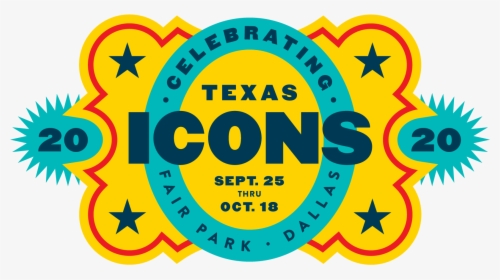 2020"s State Fair Of Texas Theme Logo Represents Texas - Circle, HD Png Download, Free Download