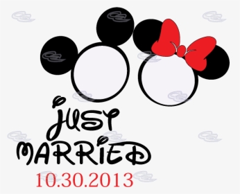 500027 Mickey Minnie Rings - Logos, HD Png Download, Free Download
