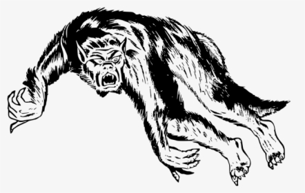 Vector Image Of Woflman - Illustration, HD Png Download, Free Download