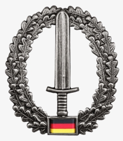 Bw Barettabzeichen Kommando Spezialkräfte - German Special Force Badge, HD Png Download, Free Download
