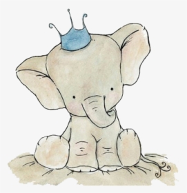 U5e94u7528u5b9d Drawing Elephant Free Hq Image Clipart - Cute Elephant Doodle Png Transparent, Png Download, Free Download