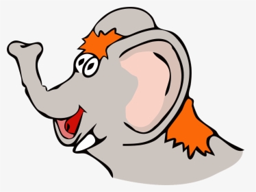 Drawn Elephant - Elephant, HD Png Download, Free Download