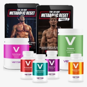 Metabolic Reset Program The Holy Grail Of Gut Health - Barechested, HD Png Download, Free Download