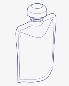 Bottom Gusset Cheerpack Icon - Glass Bottle, HD Png Download, Free Download