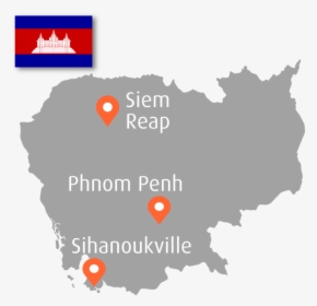 Maps Cambodia Vector, HD Png Download, Free Download