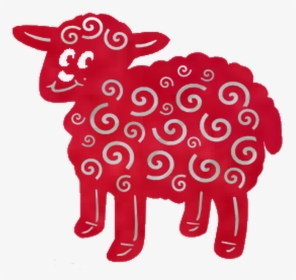 Felt Sheep Hanging - Sheep, HD Png Download, Free Download