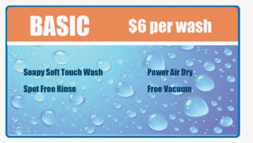 Basic Wash - Drop, HD Png Download, Free Download