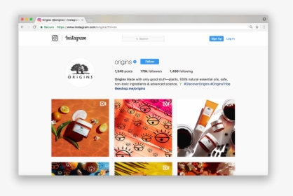 Elc Origins Instagram - Origins, HD Png Download, Free Download