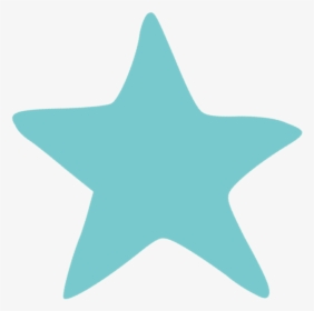 Magic Words Therapy - Transparent Teal Star, HD Png Download, Free Download