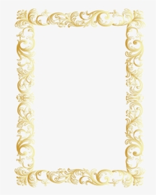 Golden Border Art Png Photos, Transparent Png, Free Download