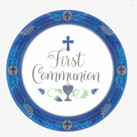 Blue First Communion Lunch Napkins, HD Png Download, Free Download