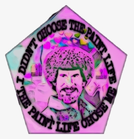 #thepaintlife #lookslike #bobross #painter - Poster, HD Png Download, Free Download