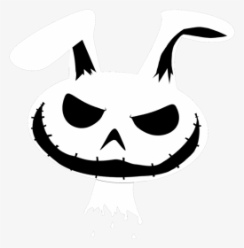 Evil Bunny Png - Rabbit Stencil Drawings, Transparent Png, Free Download