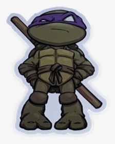 #stickergang #ninja #turtles #donatello #cartoon #kendo - Želvy Ninja Kreslené, HD Png Download, Free Download