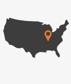 United States Map Icon, HD Png Download, Free Download