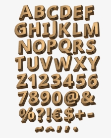 Transparent Gold Alphabet Fonts, HD Png Download, Free Download