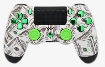 Transparent Money On Fire Png - Chrome Ps4 Controller, Png Download, Free Download