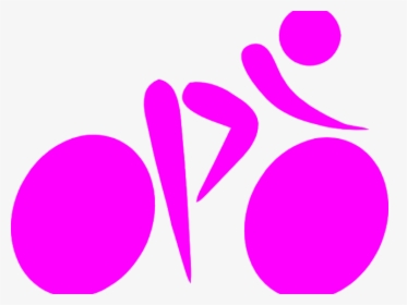 Cycling Clipart Pink Bicycle - Gran Fondo Baie Sainte Marie, HD Png Download, Free Download