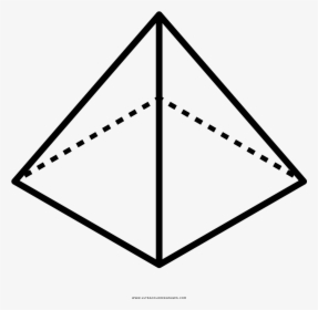 Transparent Piramide Png - Pyramid Outline, Png Download, Free Download