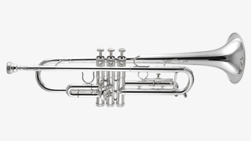 Silver Trumpet Png - Trumpet, Transparent Png, Free Download