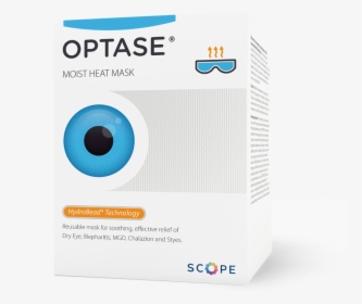 Scope Optase Moist Heat Mask Pack - Optase Tto Lid Wipes, HD Png Download, Free Download