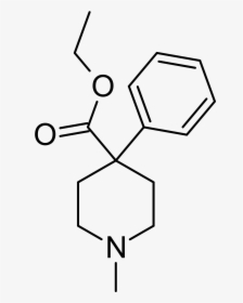 Pethidine Structure, HD Png Download, Free Download