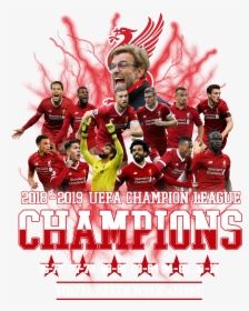 Liverpool Champions League 2019 Poster, HD Png Download, Free Download
