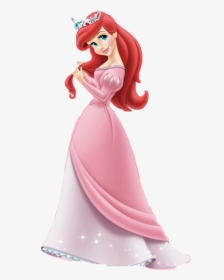 #ariel #lasirenita #disneyprincess #princessariel #pink - Cinderella Ariel Disney Princess, HD Png Download, Free Download