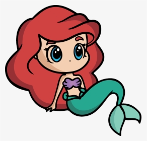 Draw Ariel Chibi, HD Png Download, Free Download