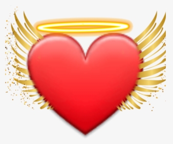 #angelheart #angel #heart - Wings Png For Editing, Transparent Png, Free Download