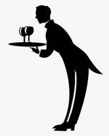 Waiter - Butler Clip Art, HD Png Download, Free Download