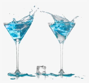 Transparent Background Blue Cocktails Png, Png Download, Free Download