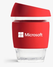 Red Microsoft Personalised Reusable Coffee Cup From - Joco, HD Png Download, Free Download