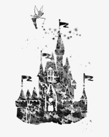 Disney Castle Decal, HD Png Download, Free Download