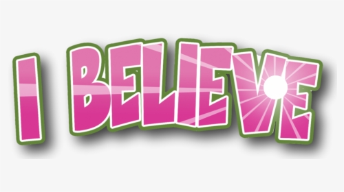 I Believe Logo - Graphic Design, HD Png Download, Free Download