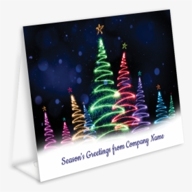 Christmas Sparkle Personalised Calendar - Christmas Tree, HD Png Download, Free Download